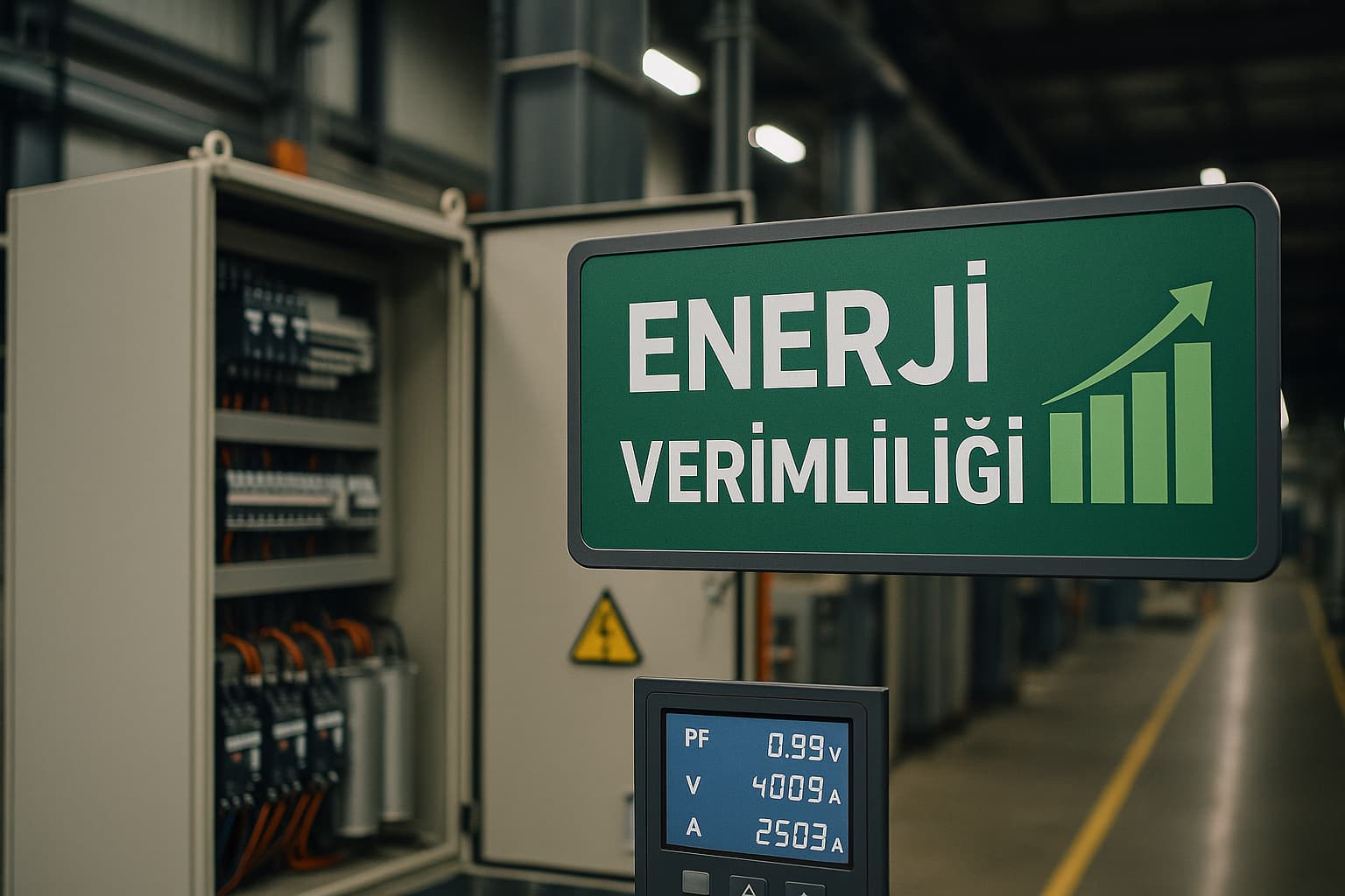 Sanayi Tesislerinde Enerji Verimliliği Nasıl Sağlanır? Kompanzasyonun Kritik Rolü