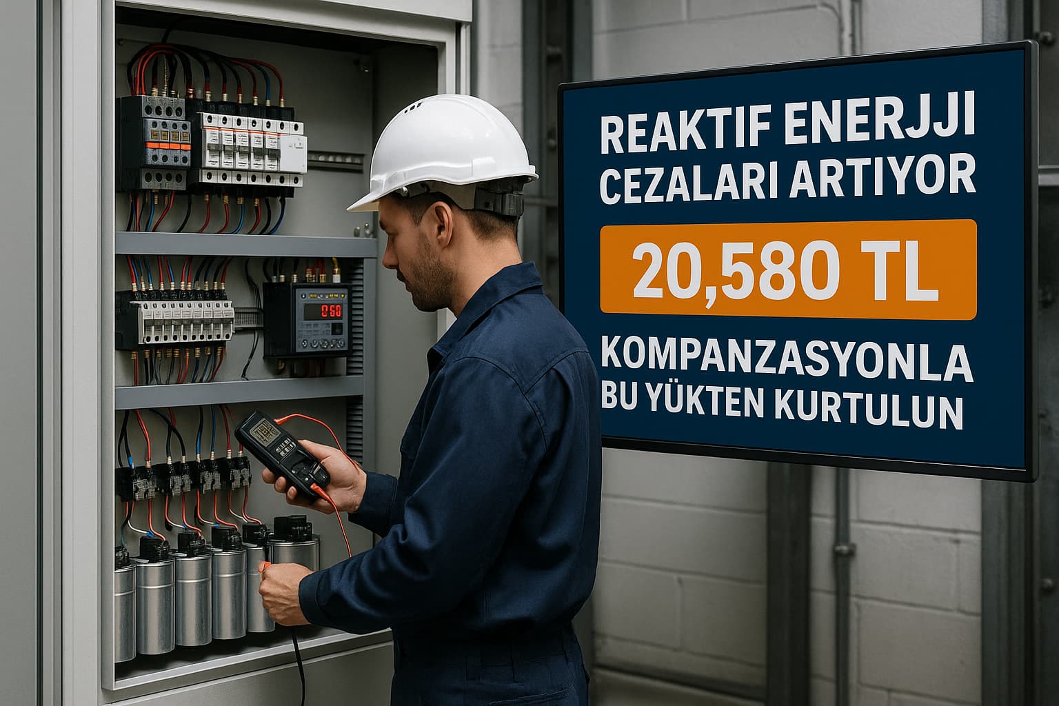 Reaktif Enerji Cezaları Artıyor: Kompanzasyonla Bu Yükten Kurtulun