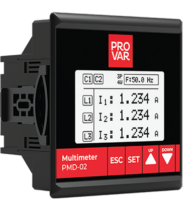 Dijital Multimetreler (Provar PMD SERİSİ )