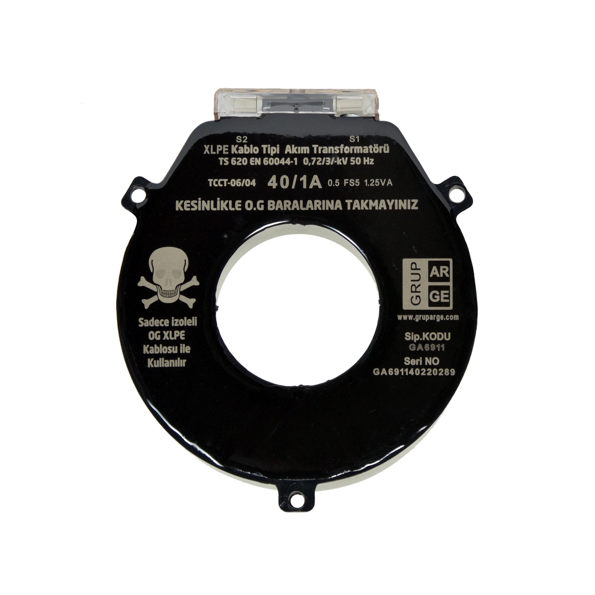 XLPE Kablo Tipi Akım Trafoları